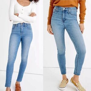Madewell 10” High Rise Skinny Jeans